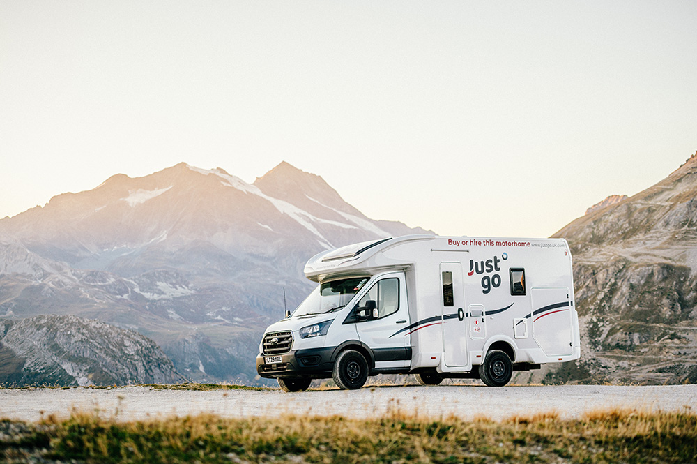 Motorhome European winter road trip